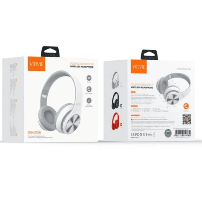 AUDÍFONOS ESTÉREO ALTA DEFINICIÓN WIRELESS HEADPHONE - VIDVIE-4
