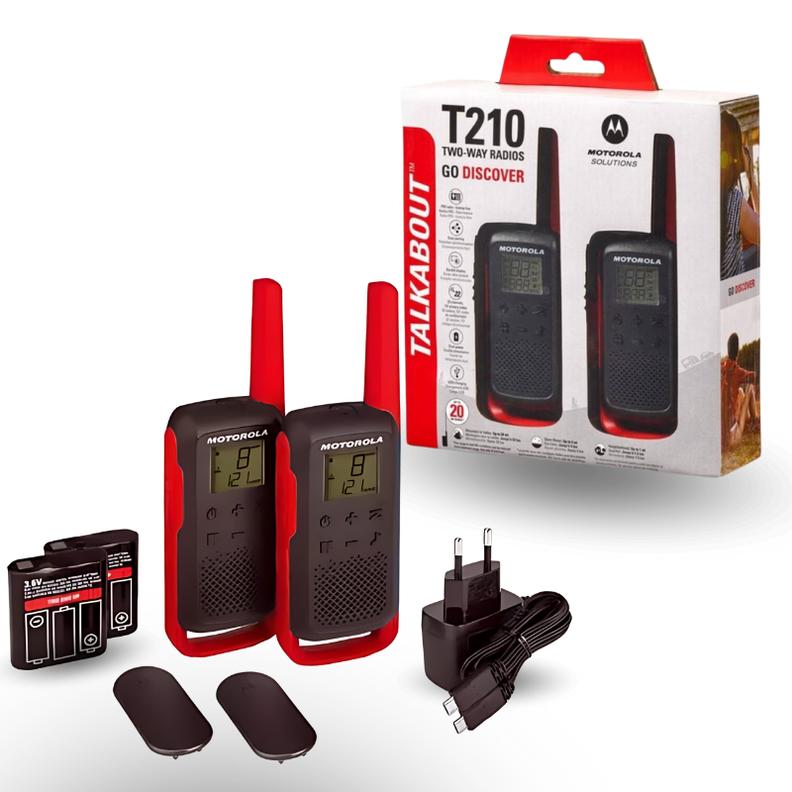 SET 2 WALKIE TALKIE T210-CL-5