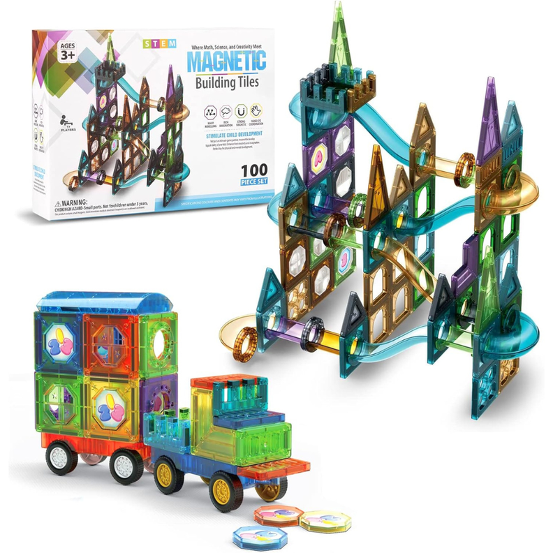 Set de Bloques Magneticos STEM 100 Piezas