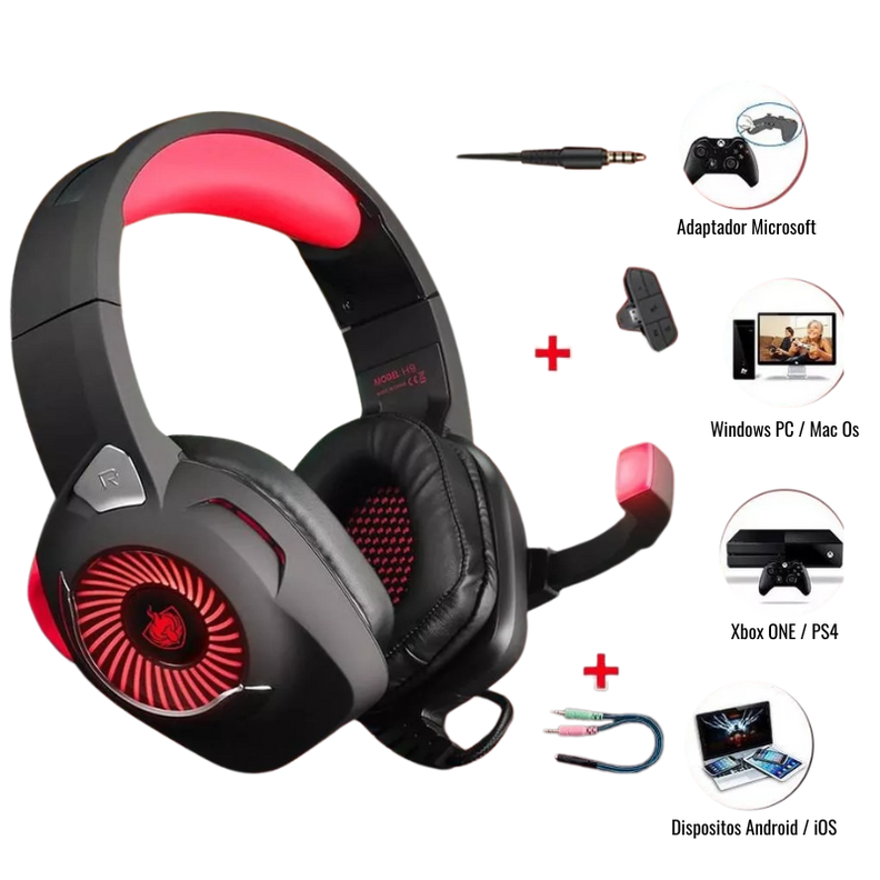 AUDIFONOS GAMER KOTION RGB-3