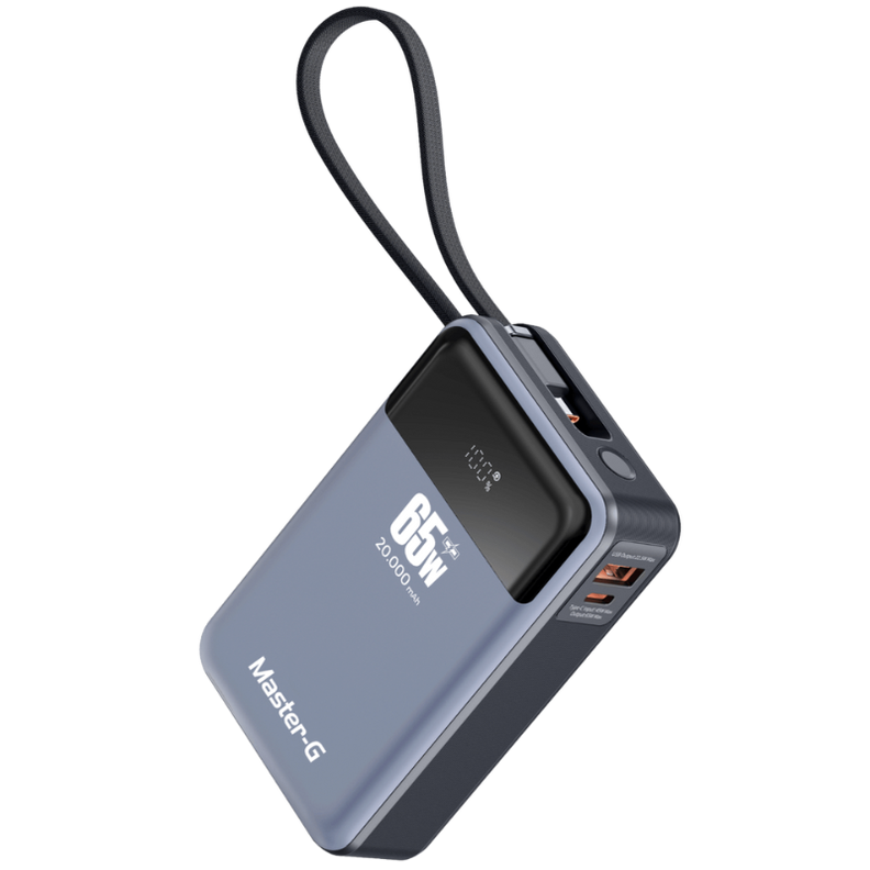 Cargador Portátil 20,000 mAh 65 W-0