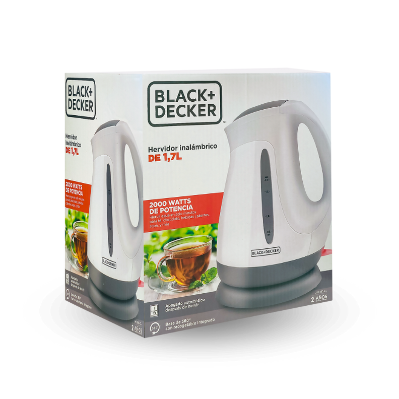 Hervidor Eléctrico Black & Decker 1.7 L-4