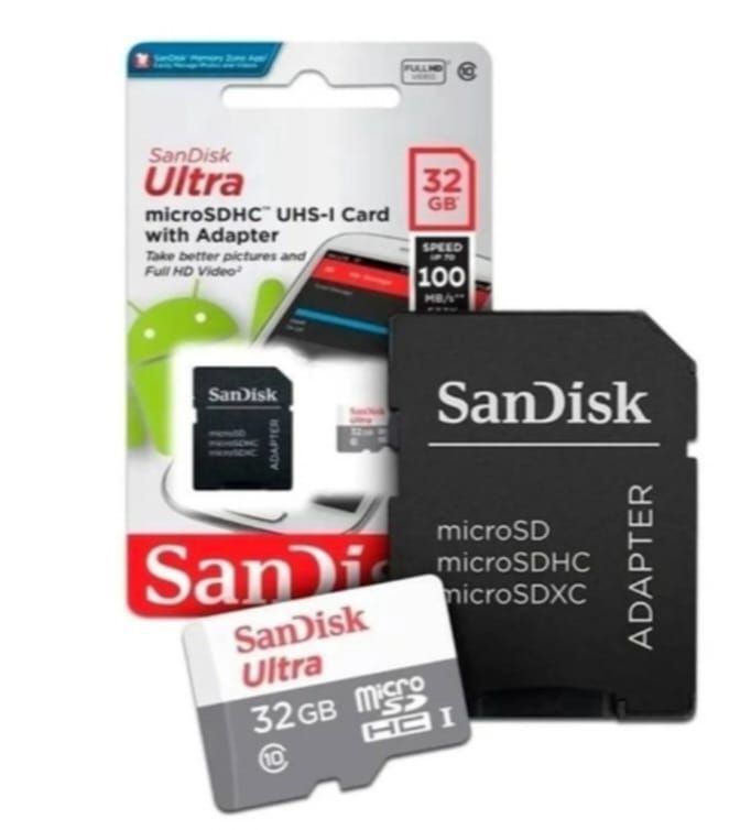 TARJETA DE MEMORIA MICROSD SANDISK 32 GB 100MBPS CLASE 10 PRO EDITION-2