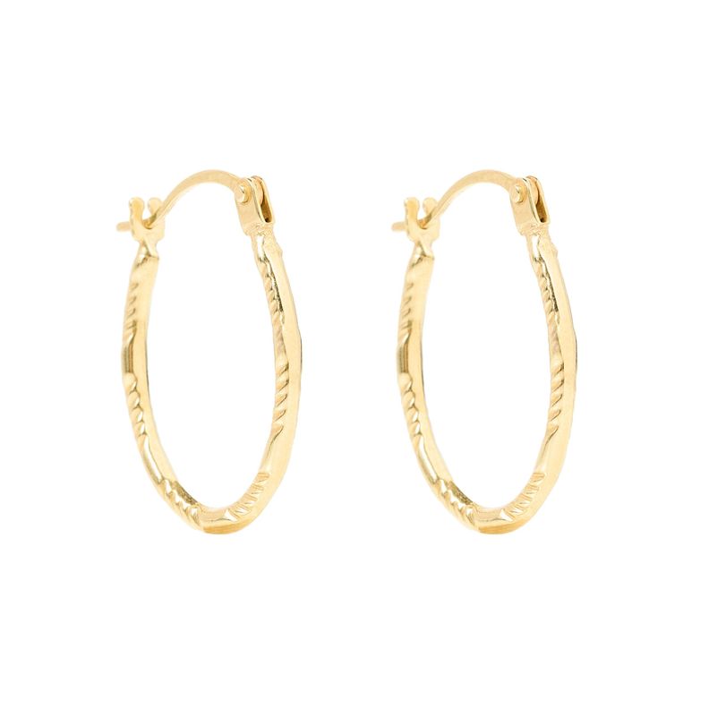 ARGOLLA OVAL ORO 18K 1.1 CM