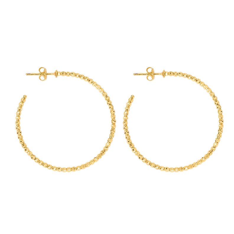 AROS ARGOLLAS DE ORO DIAMANTADAS