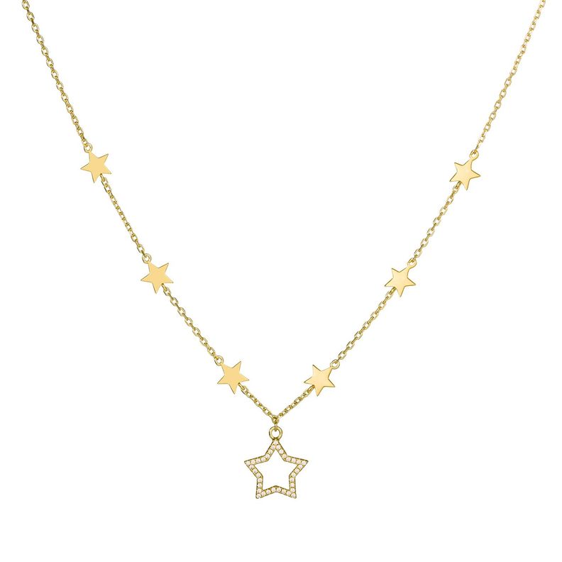 Collar Estrella Plata