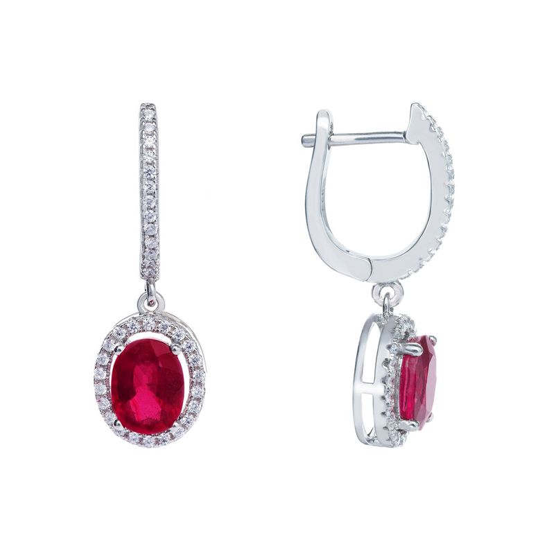 Aros Bloom Rubí Natural 3,96 Ct