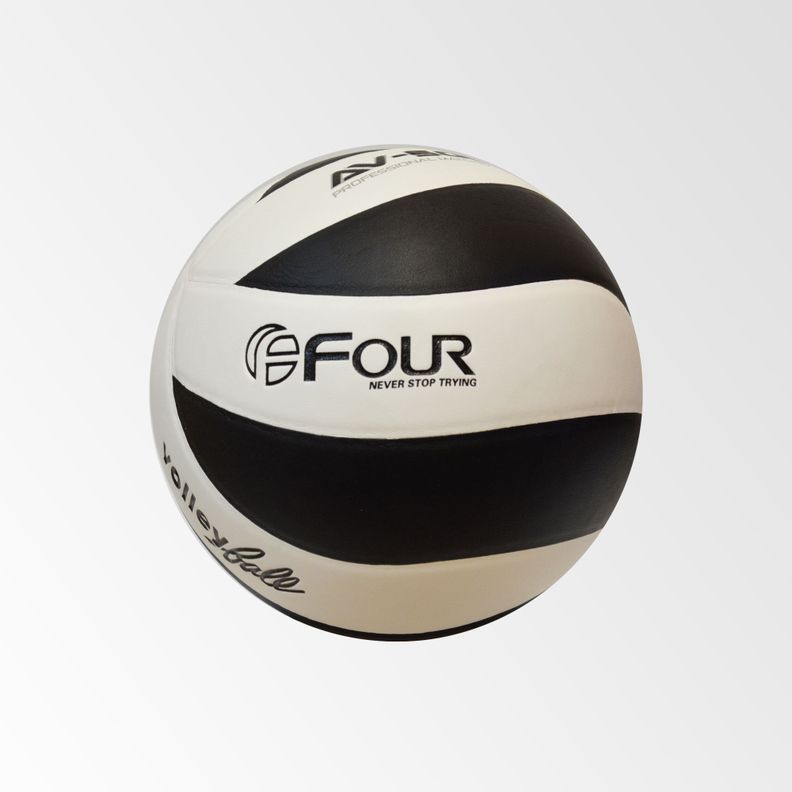 Balón Volley Nº5 Match Soft Negro-Blanco-0