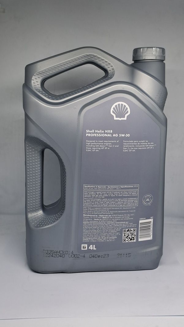 SHELL HELIX HX8 PROFESIONAL 5W-30 -1