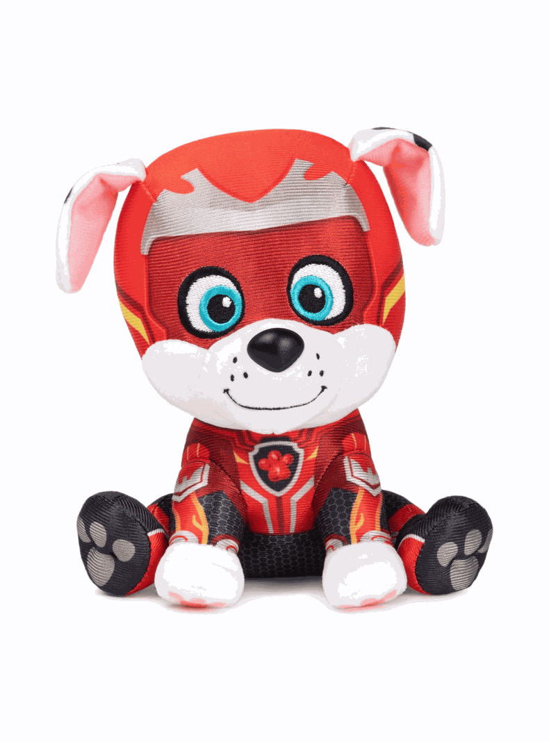 Peluche Paw Patrol 17 Cm Marshall - Mighty Movie-1