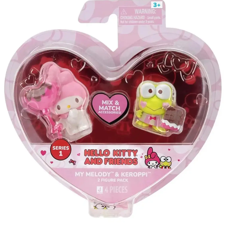 HELLO KITTY PAK 2 FIGURAS CORAZON ALEATORIO Jazwares | Paris.cl HELLO KITTY PAK 2 FIGURAS CORAZON ALEATORIO Jazwares | Paris.cl
