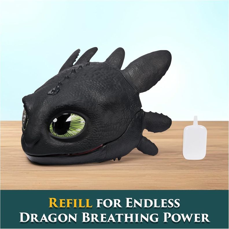 MASCARA BLAST AND ROAR TOOTHLESS MASK CON SONIDO Y NIEBLA COMO