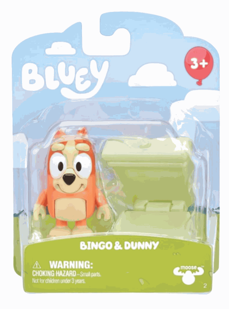 Bluey Figura Y Accesorios - Bingo Y Dunny-2