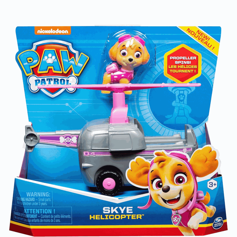 Paw Patrol Vehículo Básico Con Figura Skye-1