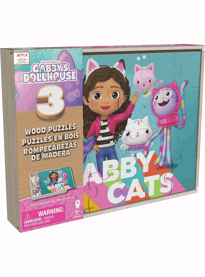 Rompecabezas 3 En 1 Gabby’s Dollhouse 72 Piezas-2