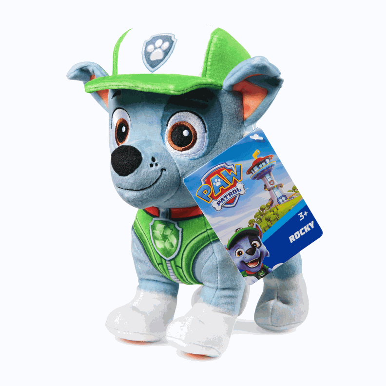 Paw Patrol Peluche 20 Cm. Rocky-0