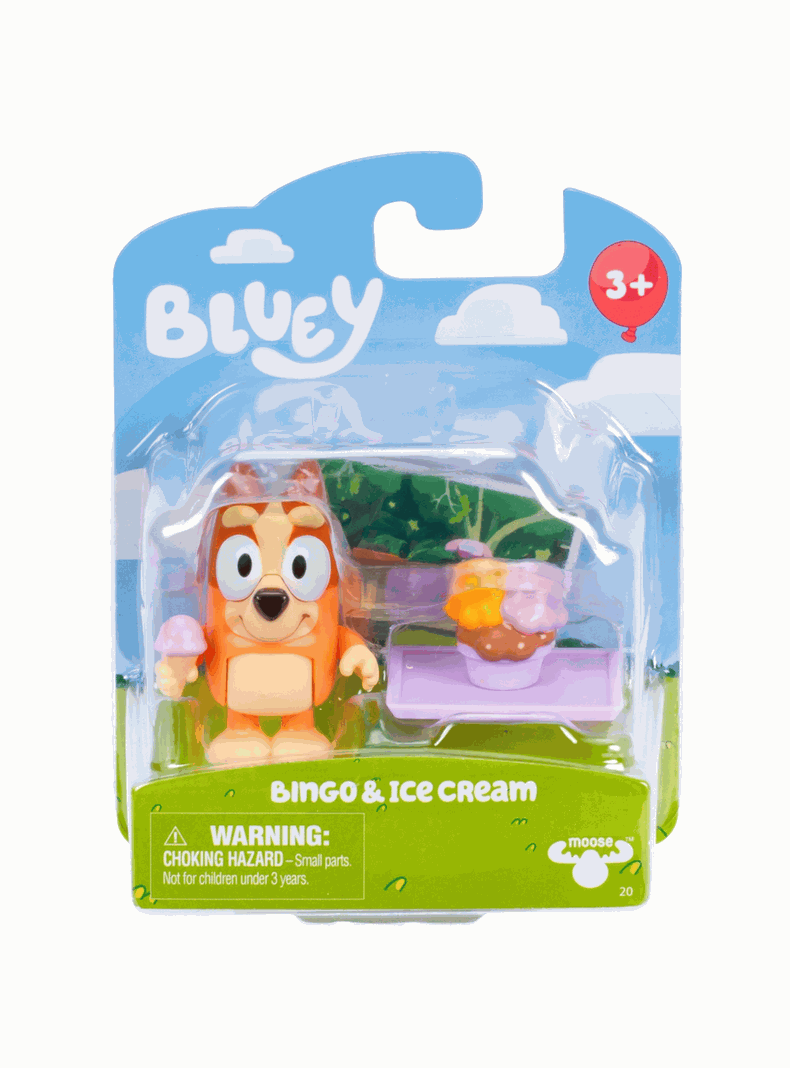 Bluey Figura Y Accesorios - Bingo Y Ice Cream-2