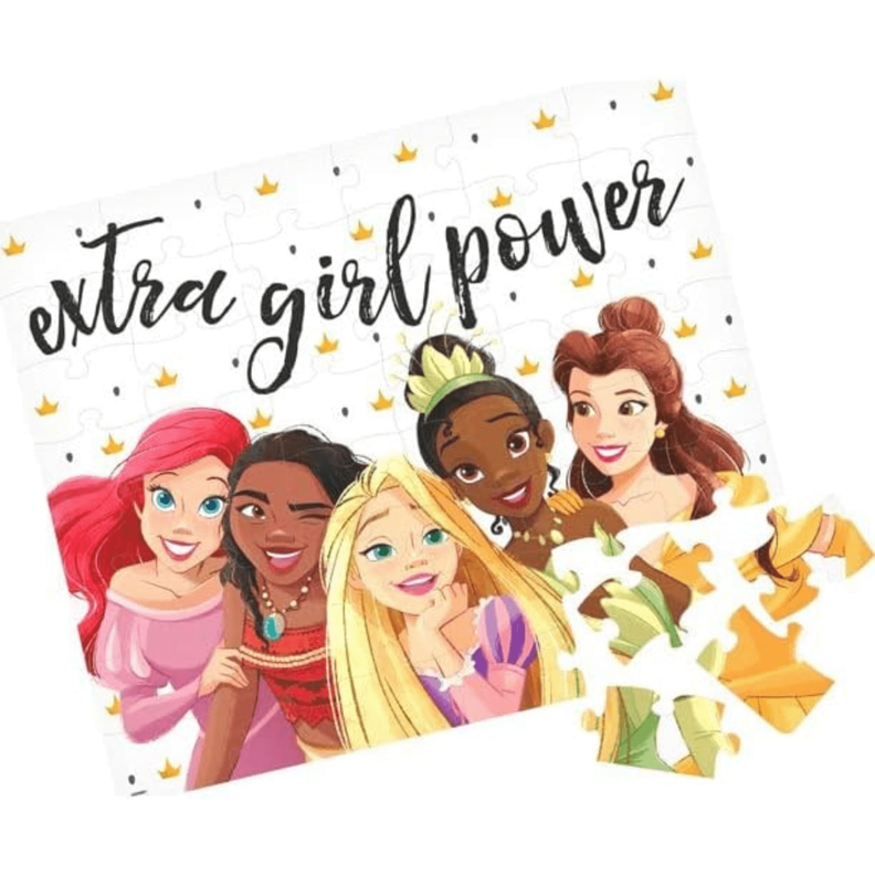 Puzzle Disney Princess 48 Piezas En Caja Metalica-1
