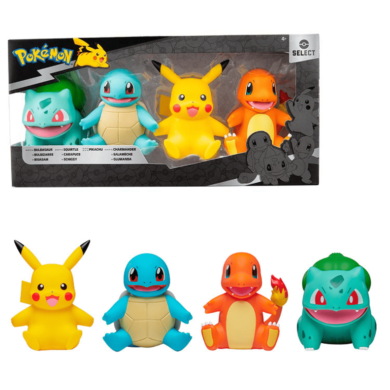 Pokemon Select Pack De 4 Figuras De 10 Cm.-0