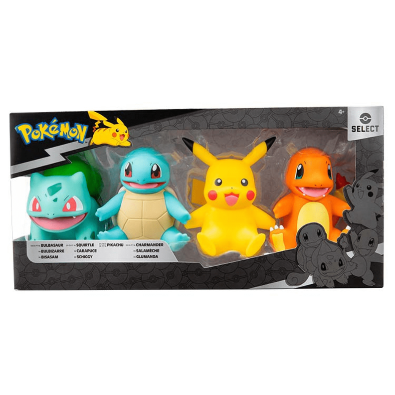Pokemon Select Pack De 4 Figuras De 10 Cm.-6