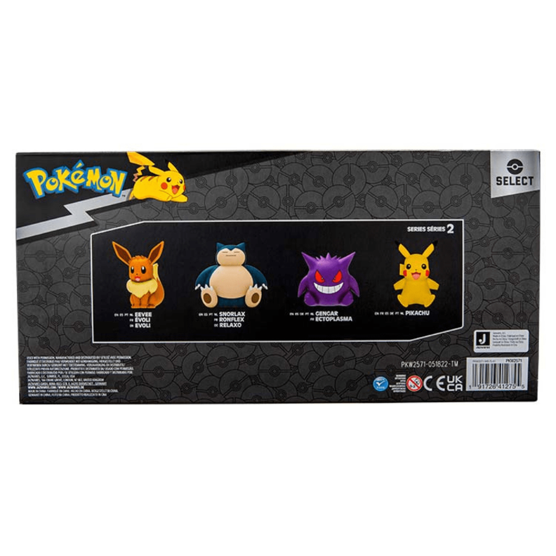 Pokemon Select Pack De 4 Figuras De 10 Cm.-7