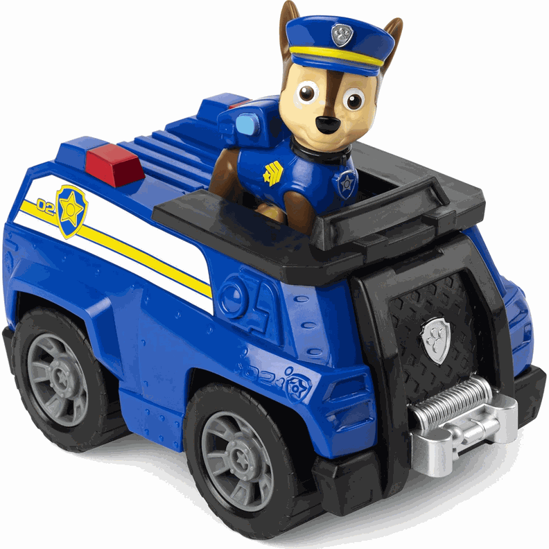 Paw Patrol Vehículo Básico Con Figura Chase-2