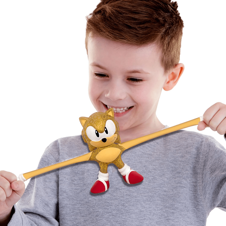 Sonic Figura Stretch Armstrong 13 Cm. - Gold Stretch Sonic-3