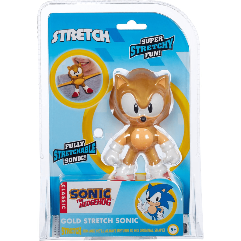 Sonic Figura Stretch Armstrong 13 Cm. - Gold Stretch Sonic-4