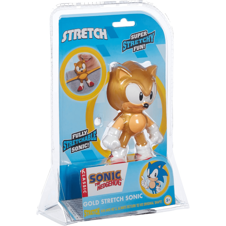 Sonic Figura Stretch Armstrong 13 Cm. - Gold Stretch Sonic-5