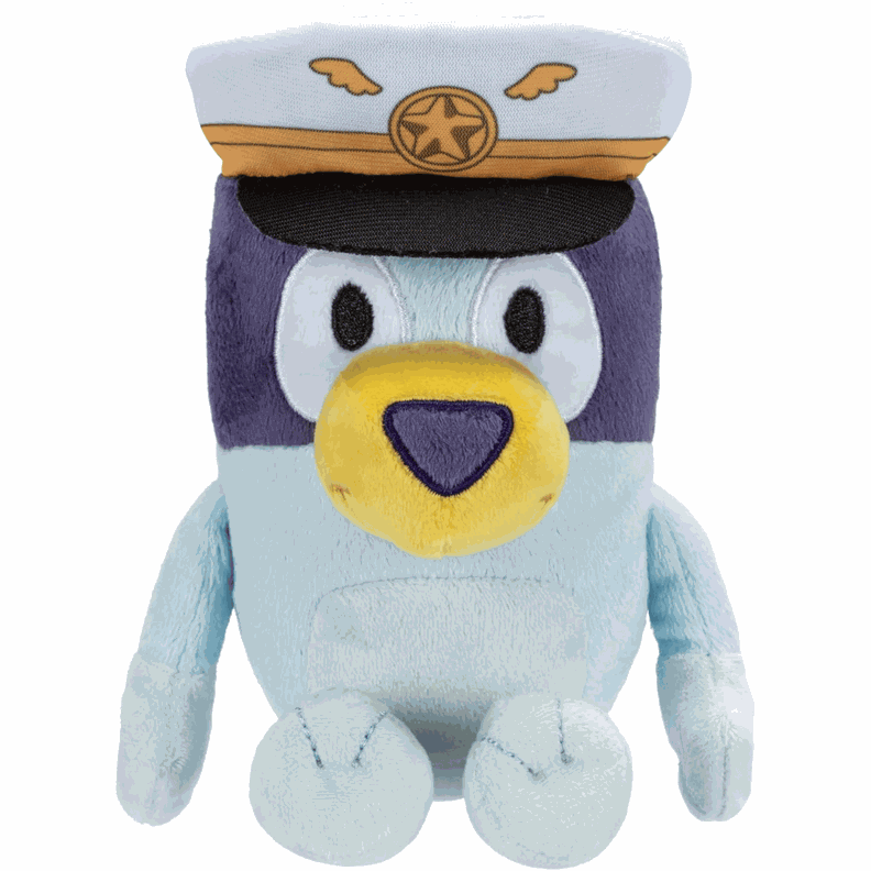 Bluey Peluche 20 Cm. Capitan Bluey-0