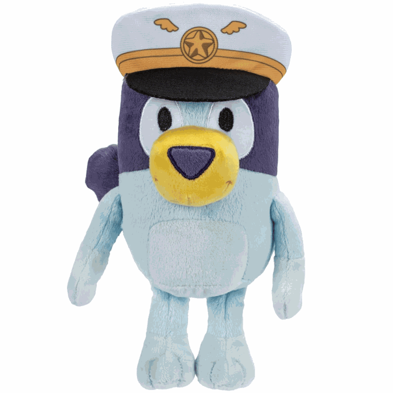 Bluey Peluche 20 Cm. Capitan Bluey-1