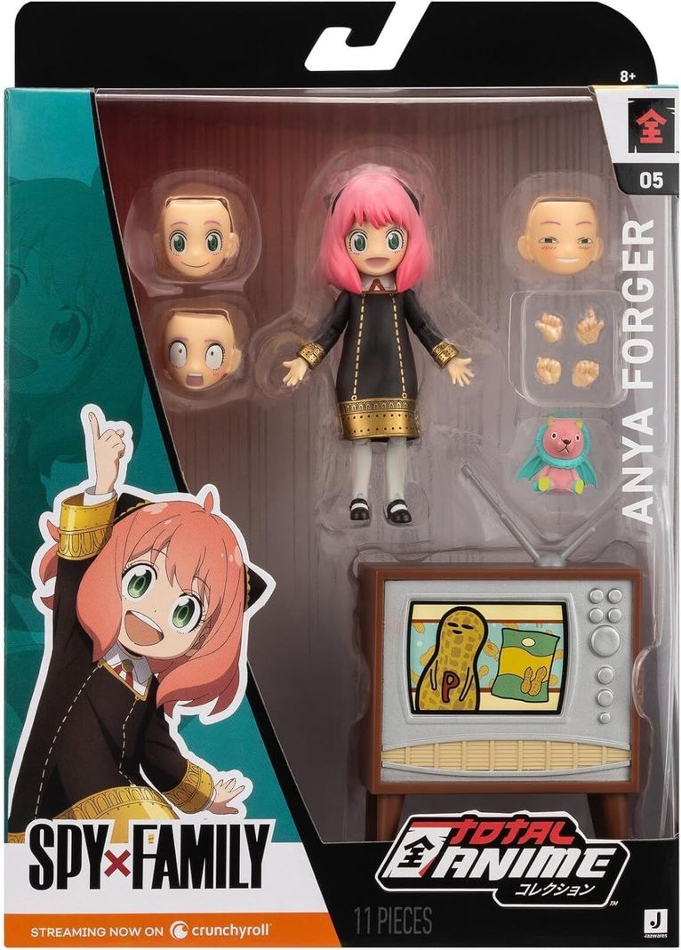 SPY X FAMILY ANYA FORGER FIGURA 16.5 CMS. TOTAL ANIME Jugueteria