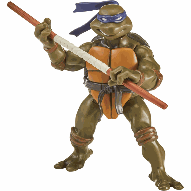 Las Tortugas Ninja Figura Clásica 13 Cm. Donatello-0