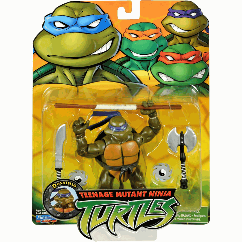 Las Tortugas Ninja Figura Clásica 13 Cm. Donatello-1