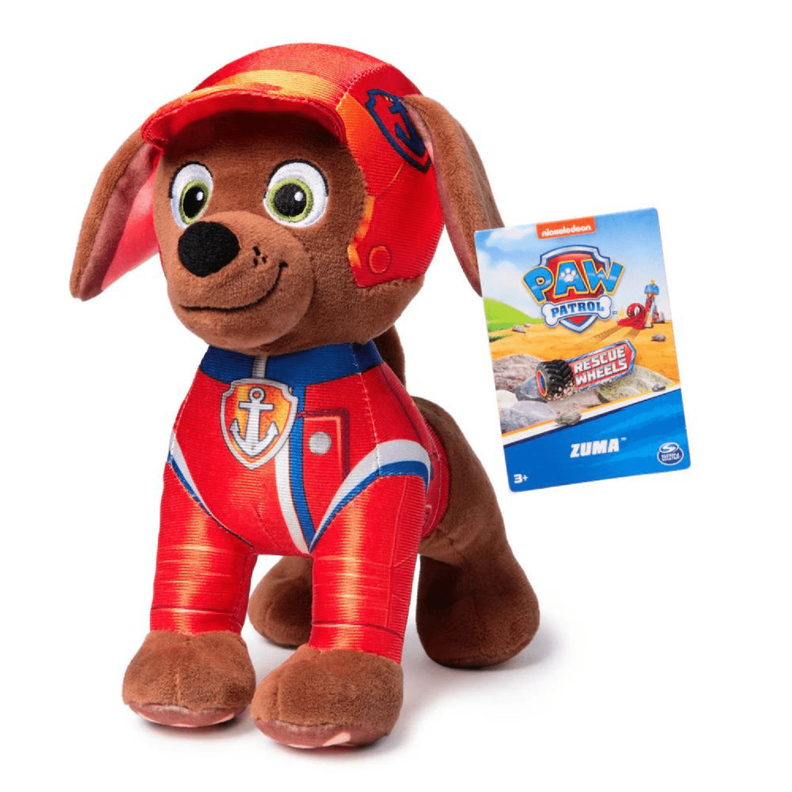 Paw Patrol Peluche Zuma 20 Cm. Rescue Wheels-0