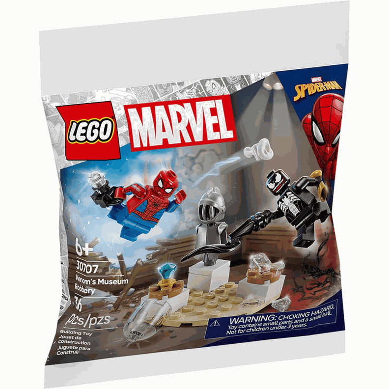 Lego Marvel 36 Piezas - Robo De Venom En El Museo-1