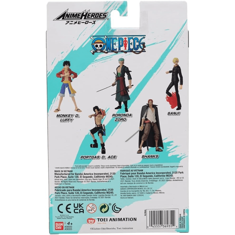 One Piece Figura 17 Cm. Shanks - Anime Heroes-6