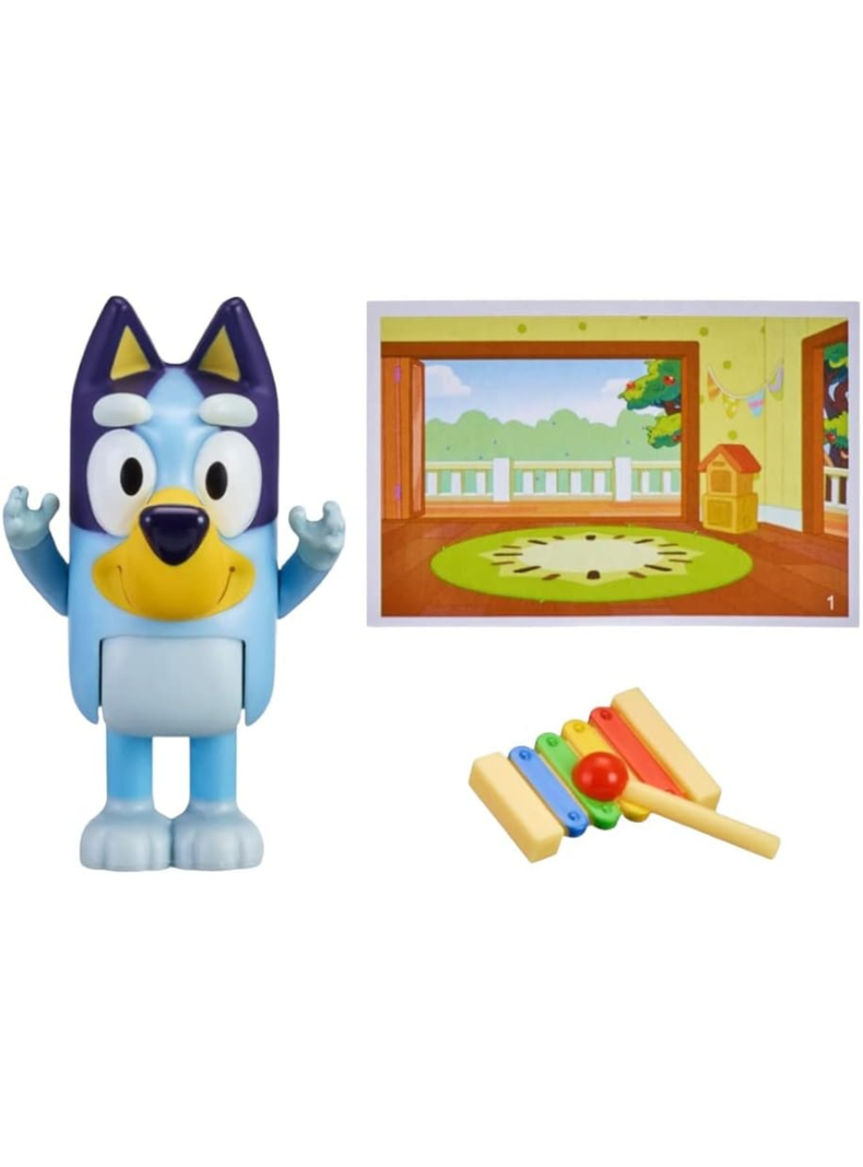 Bluey Figura Y Accesorios - Bluey Y Xilófono-1