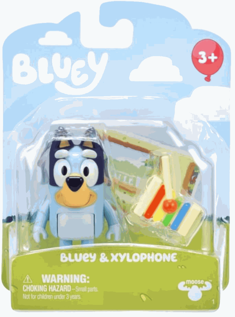 Bluey Figura Y Accesorios - Bluey Y Xilófono-2