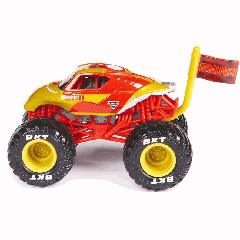 Monster Jam Marvel Vehiculo Escala 164 Iron Man-2