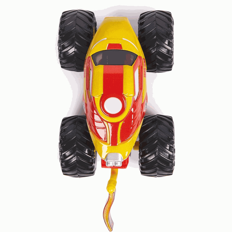 Monster Jam Marvel Vehiculo Escala 164 Iron Man-6