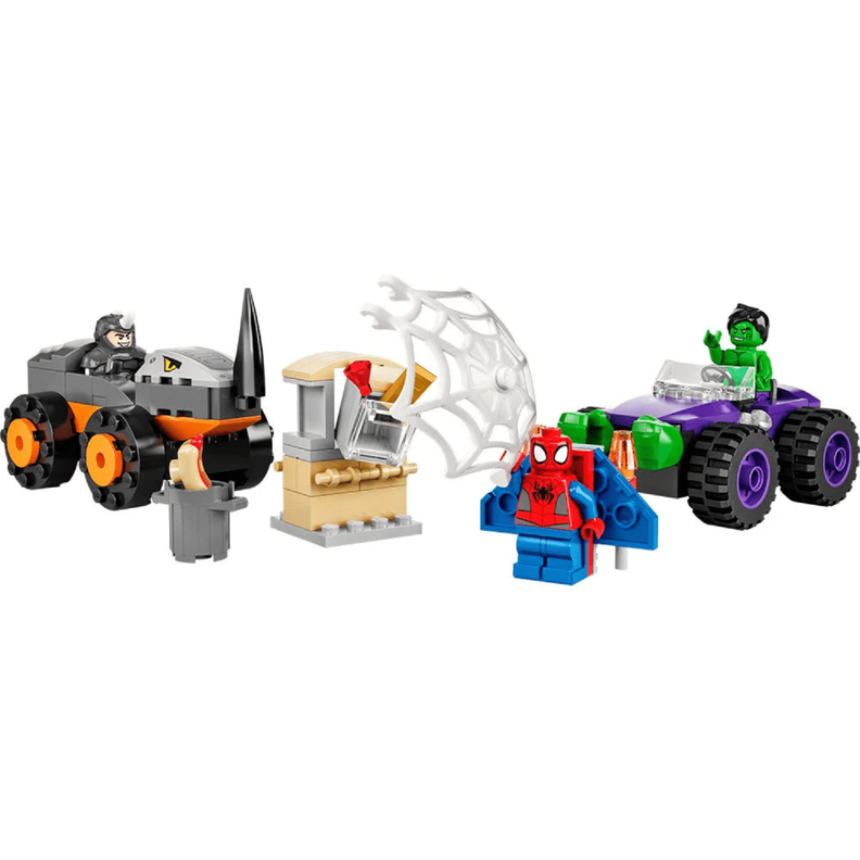 Lego Marvel Camiones De Combate De Hulk Y Rhino-1