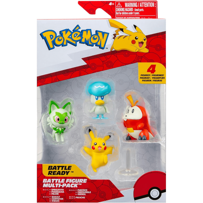 Pokemon Battle Ready Multipack 4 Figuras-6