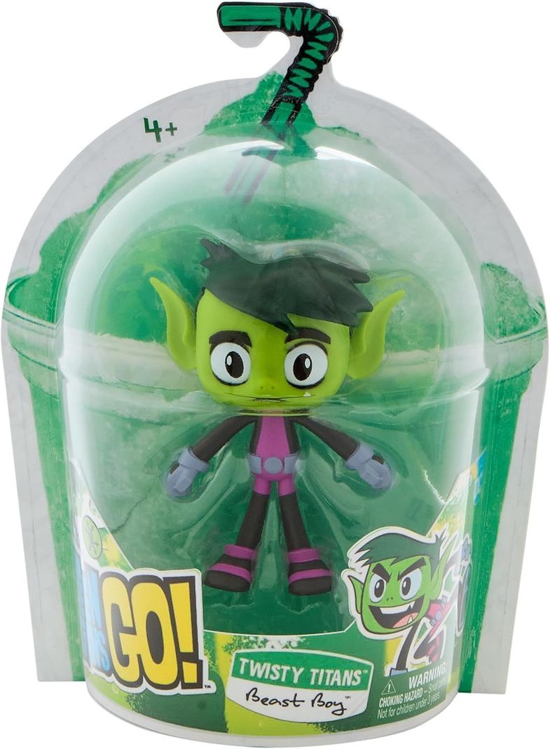 TEEN TITANS GO! FIGURA DE ACCION TWISTY TITANS CHICO BESTIA
