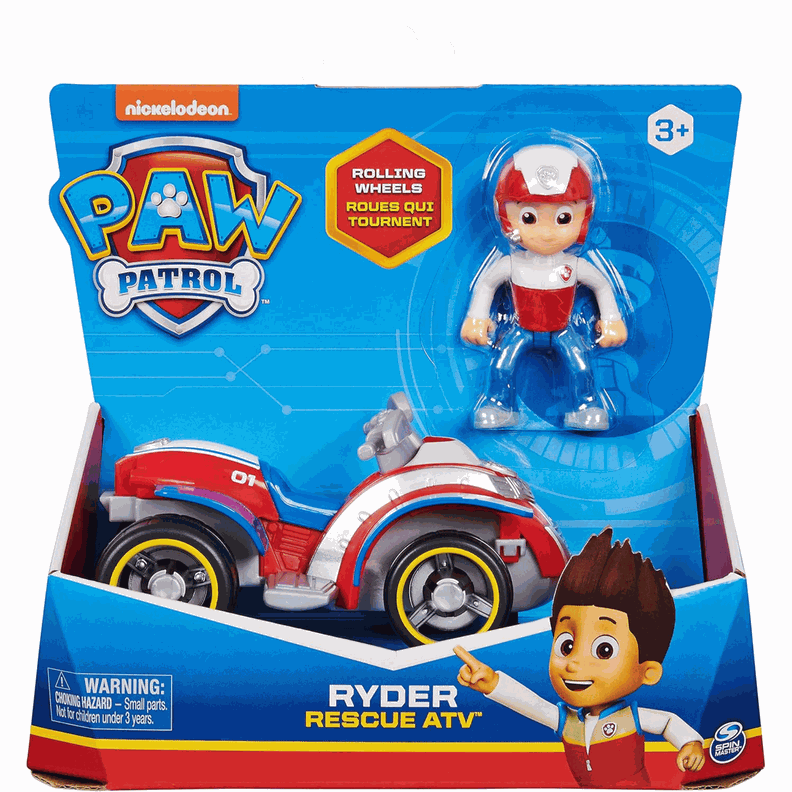 Paw Patrol Vehículo Mas Figura Ryder-1