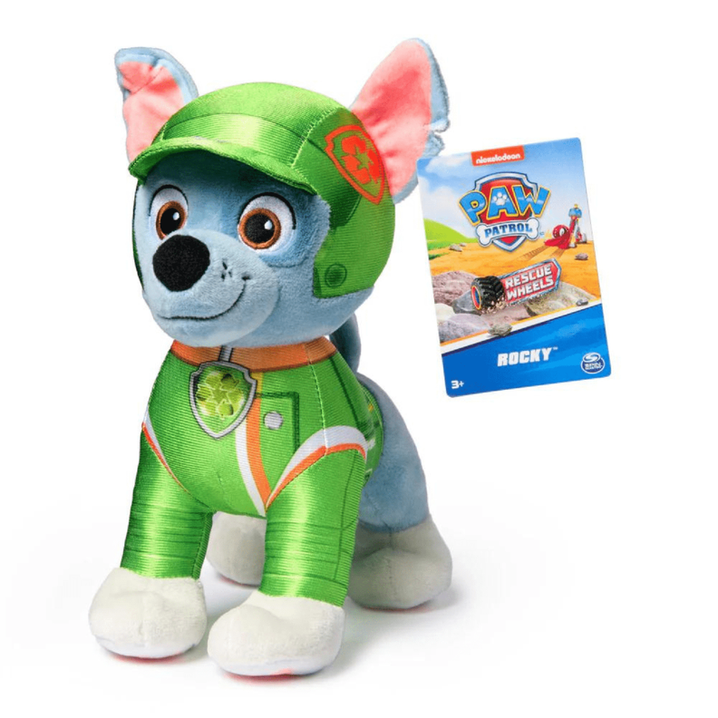 Paw Patrol Peluche Rocky 20 Cm. Rescue Wheels-0