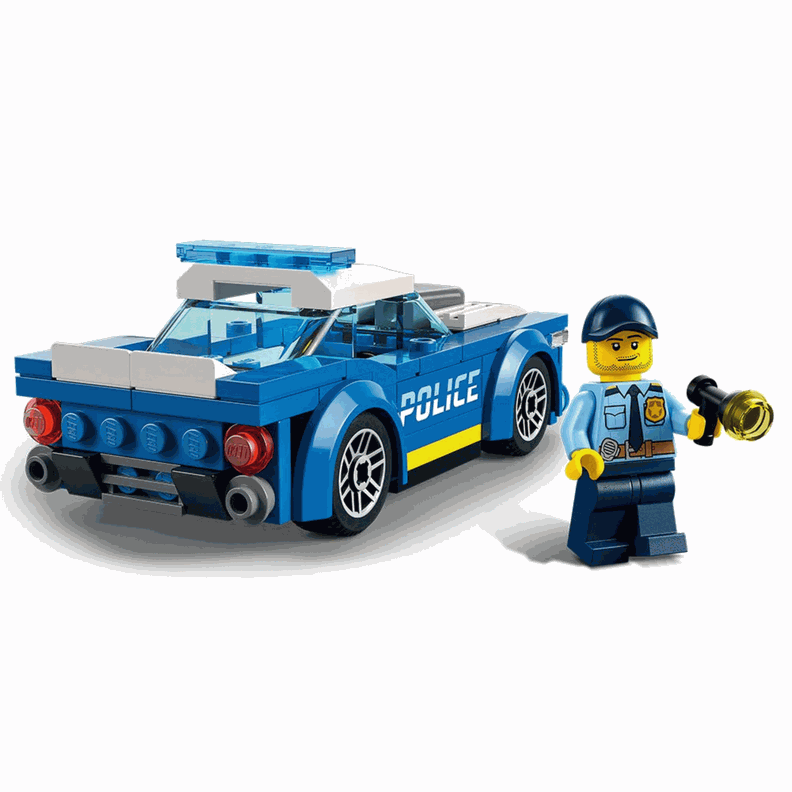 Lego City 94 Piezas - Auto De Policia-2