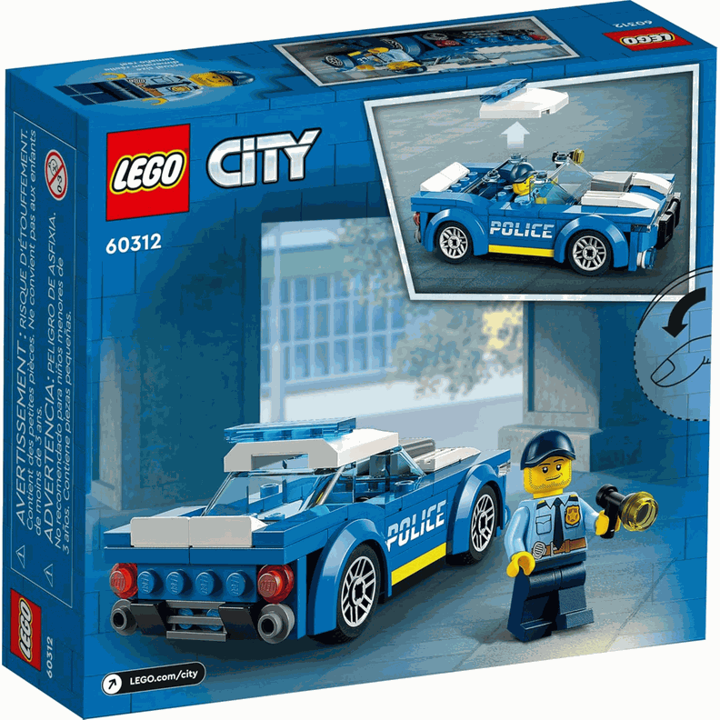 Lego City 94 Piezas - Auto De Policia-4