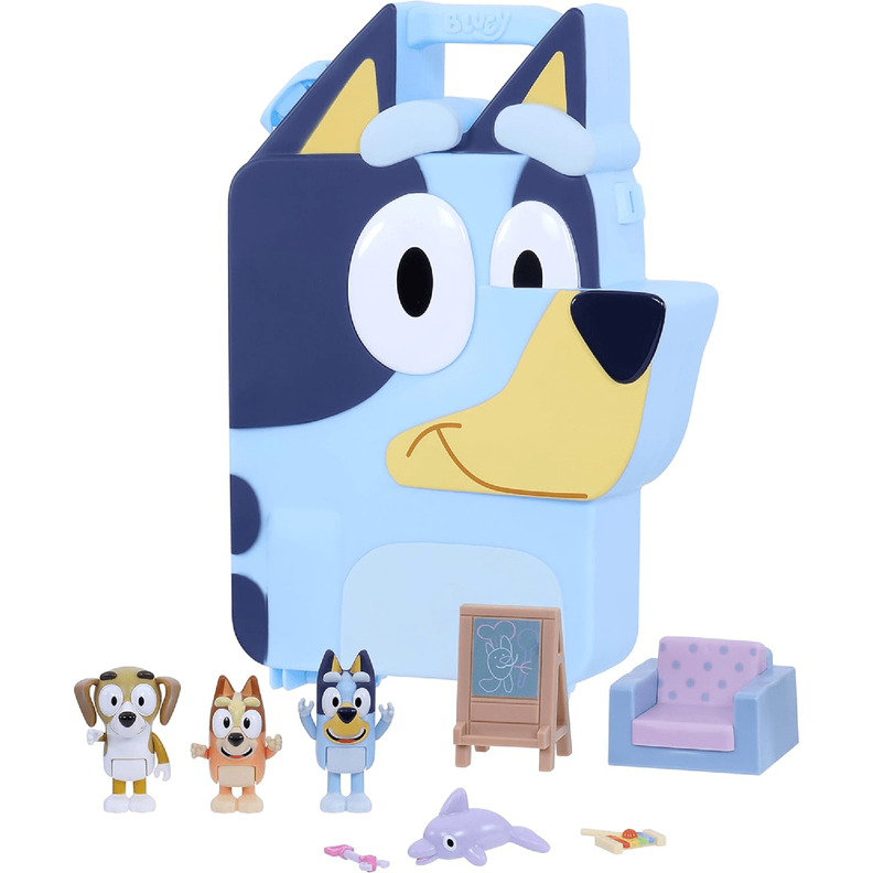 Bluey Maleta Para Jugar Y Llevar Mas Figuras-1