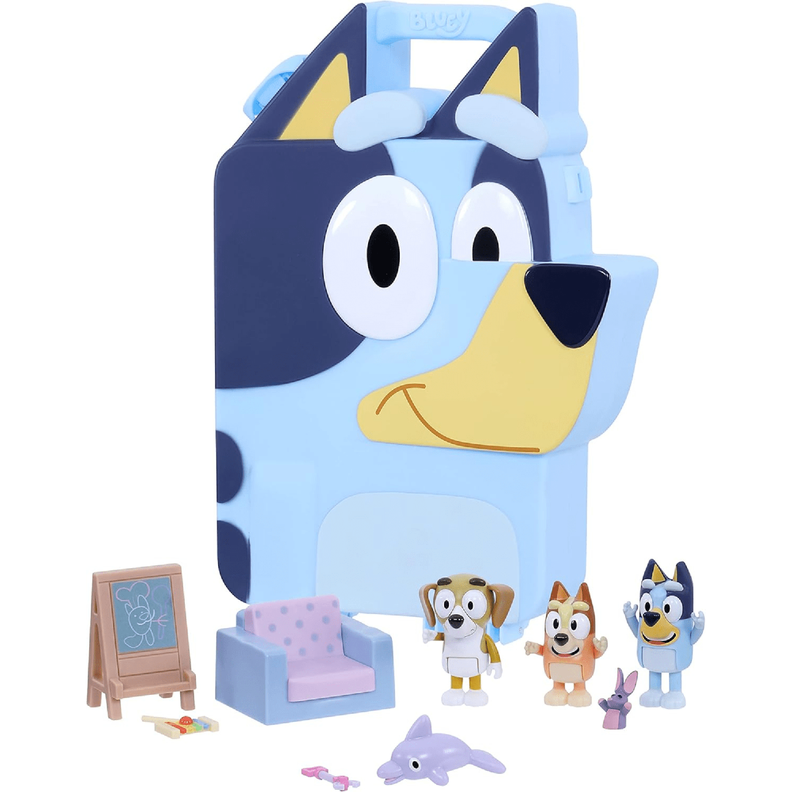 Bluey Maleta Para Jugar Y Llevar Mas Figuras-2